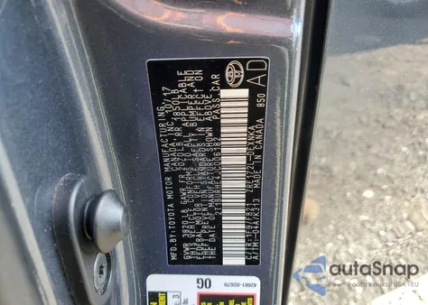 2018 Toyota Corolla L из США, поврежденный, VIN 2T1BURHE4JC006182